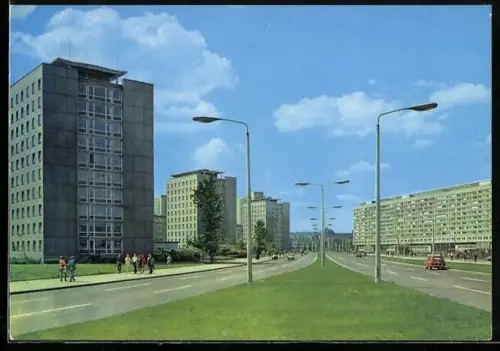 AK Dresden, Neubauten an der Christianstrasse