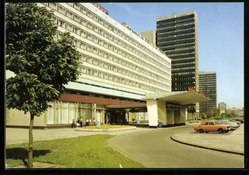 AK Halle / Saale, Interhotel Stadt Halle