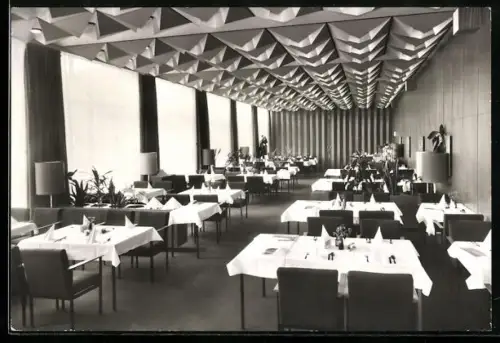 AK Neubrandenburg, Hotel Vier Tore, Hotelrestaurant