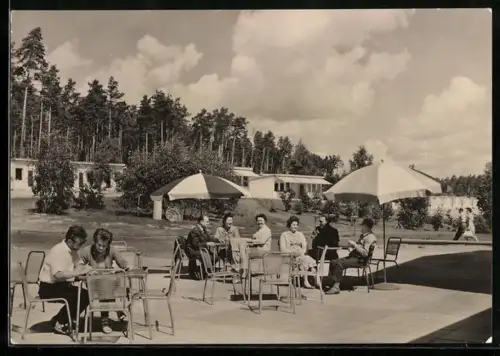 AK Klinik /Kr. Waren, FDGB-Urlaubersiedlung Völkerfreundschaft