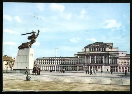 AK Warszawa, Plac Teatralny