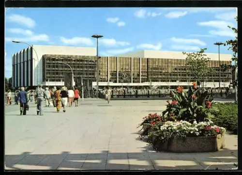 AK Berlin, am Palast der Republik