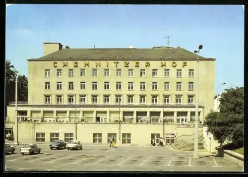 AK Karl-Marx-Stadt, Hotel Chemnitzer Hof