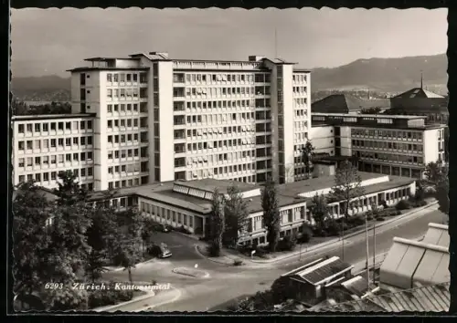 AK Zürich, Blick zum Kantonsspital