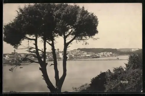 AK Rab, Blick auf den Ort