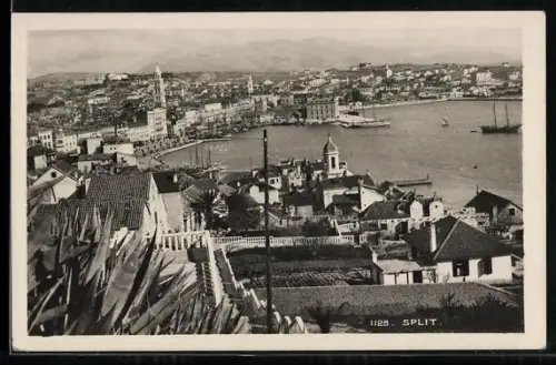 AK Split, Teilansicht aus der Vogelschau