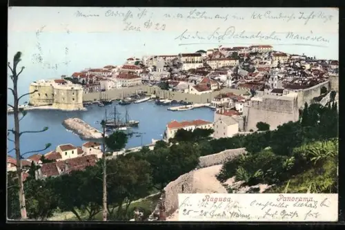 AK Ragusa, Panorama der Stadt