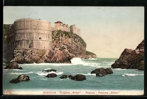 AK Dubrovnik, Tvrgjava Bokar, Festung Bokar