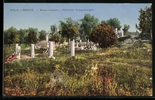 AK Pola, Römische Ausgrabungen