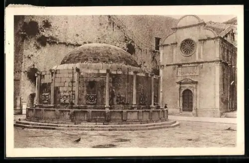 AK Dubrovnik, Onofrijeva cesma i Crkva Sv. Spasa