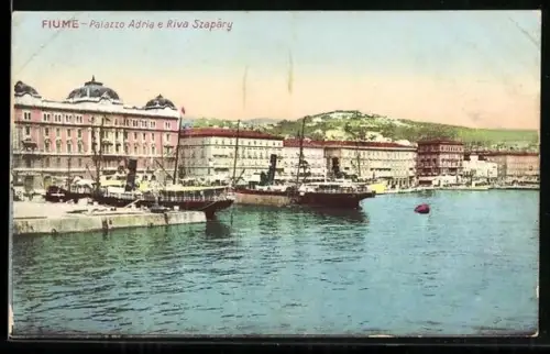 AK Fiume, Palazzo Adria e Riva Szapáry