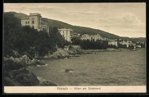 AK Abbazia, Villen am Südstrand