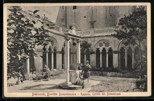 AK Dubrovnik, Dvoriste Domenikanaca