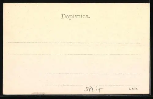 AK Split, Eingang zu einer Ruine