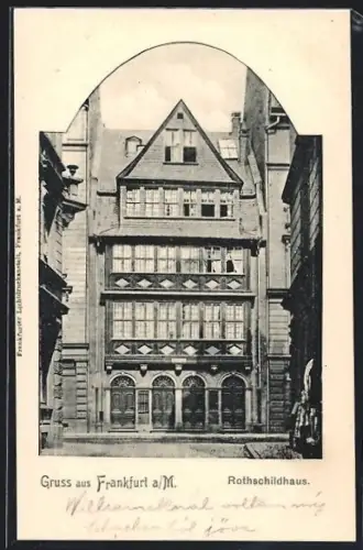 AK Frankfurt a. M., Das Rothschildhaus