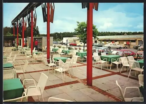 AK Engehausen /Lüneburger Heide, Autobahn-Raststätte Allertal-West