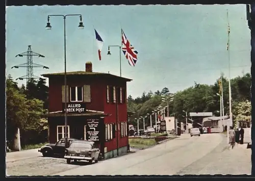 AK Helmstedt, Autos am Zonengrenzkontrollpunkt