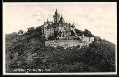 AK Wernigerode im Harz, Schloss Wernigerode
