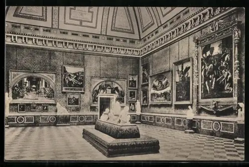 AK Potsdam, Orangerie im Schlosspark, Raphael-Saal