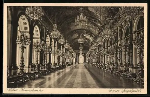 AK Schloss Neuschwanstein, Grosse Spiegelgalerie