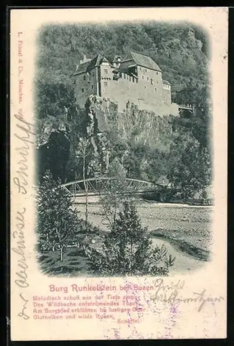 AK Burg Runkelstein bei Bozen