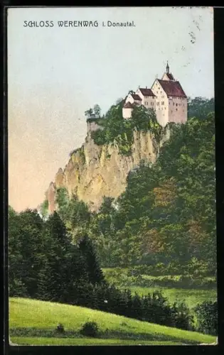 AK Schloss Werenwag im Donautal