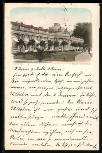 AK Potsdam, Schloss Sanssouci