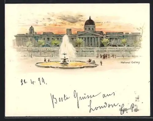 Mini-AK London, National Gallery