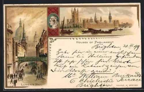 Mini-AK London, Ludgate Hill, Houses of Parliament