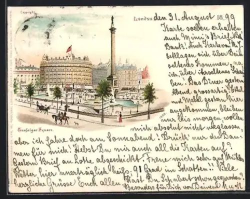 Mini-AK London, Trafalgar Square