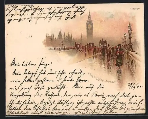 Mini-AK London, Westminster Bridge