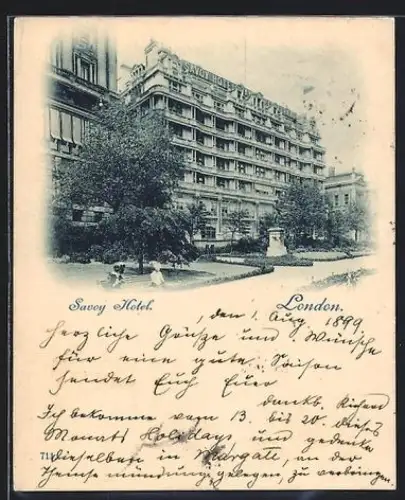 Mini-AK London, Savoy Hotel