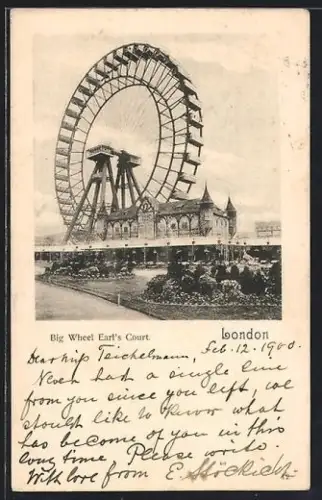 Mini-AK London, Big Wheel at Earl`s Court