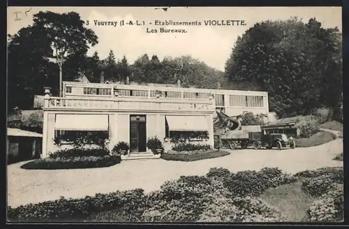 AK Vouvray /I- & -L, Établissements Violette, Les Bureaux