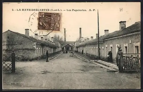 AK La Haye-Descartes /I.-et-L., Les Papeteries