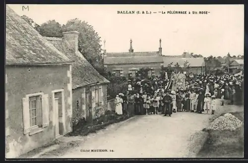 AK Ballan /I. & L., Le pèlerinage à Ste-Rose