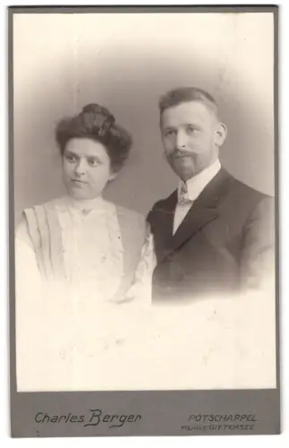 Fotografie Charles Berger, Potschappel, Dresdener Str. 28, Porträt eines Paares
