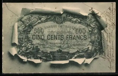 AK Banque Nationale, Cinq Cents Francs