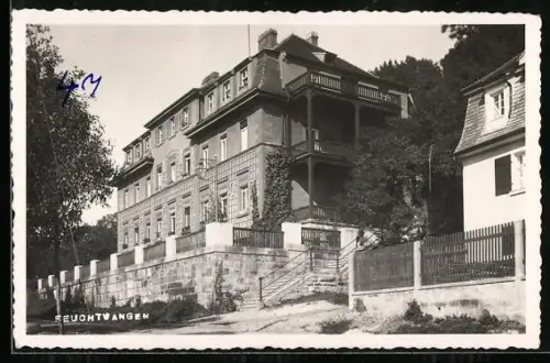 AK Feuchtwangen, Ortspartie