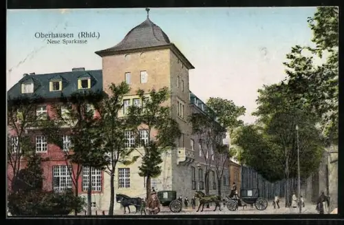 AK Oberhausen /Rhld., Neue Sparkasse