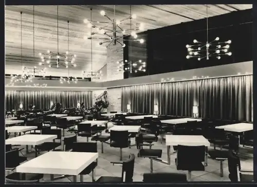 AK Allertal, Autobahnrasthaus, Innenansicht