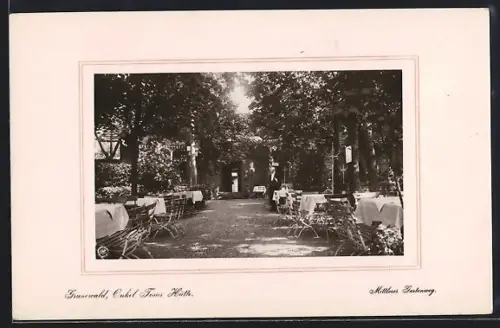 AK Berlin-Zehlendorf, Restaurant Onkel Toms Hütte, Mittlerer Gartenweg