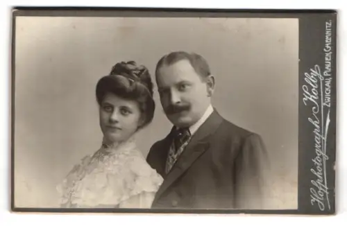 Fotografie Hofphotograph Kolly, Zwickau, porträtiertes Paar