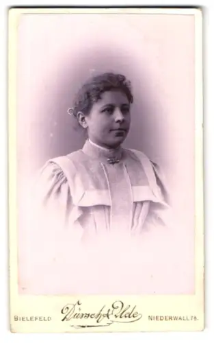 Fotografie Dürsch & Olde, Bielefeld, Niederwall 7a, Portrait einer jungen Frau