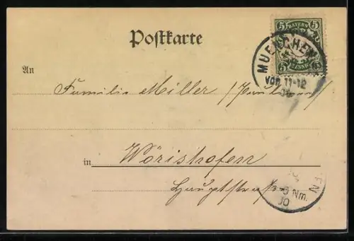 AK Geldschein, Reichsbanknote 100 Mark