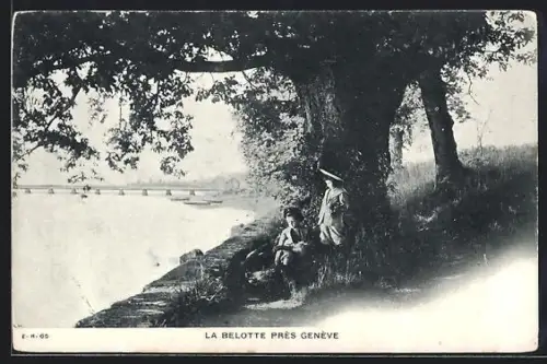 AK Genève, La Belotte près Genève