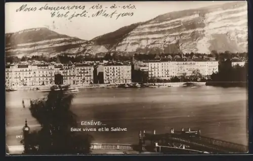AK Genève, Eaux vive et le Salève