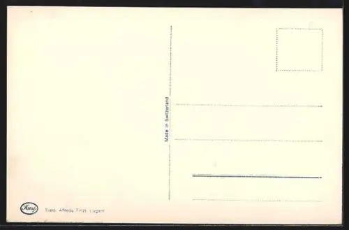 AK Fextal, Talblick mit Bergpanorama