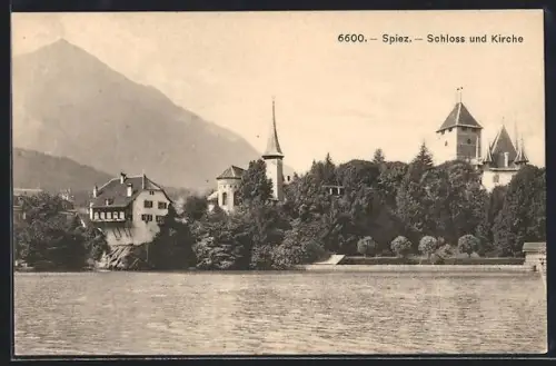 AK Spiez, Schloss und Kirche