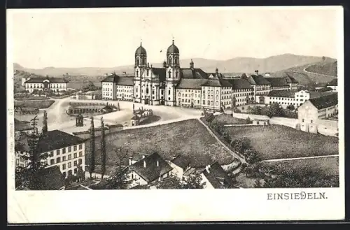 AK Einsiedeln, Blick in den Ort